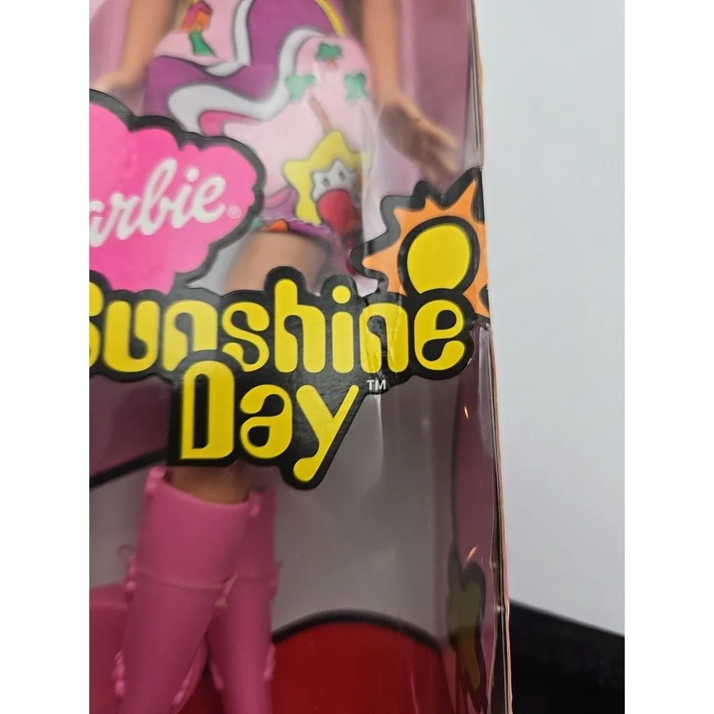 Mattel Sunshine Day Barbie Blonde / Pink Dress 52836 - Shelf Rash, New 2001